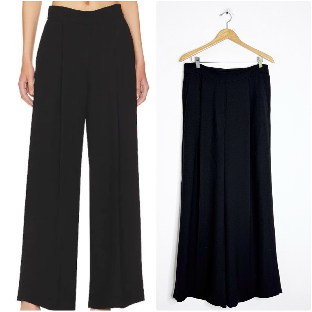 SPANX Wide Leg Pants in Black